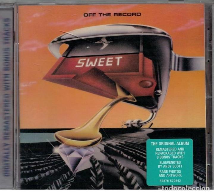 CDs de m&uacute;sica: SWEET-CD OFF THE RECORD - Foto 1