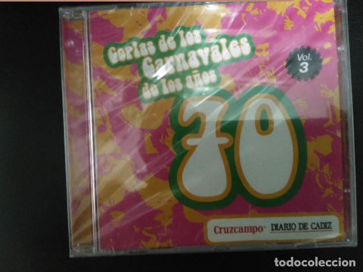 CDs de M&uacute;sica: coplas de los carnavales de cadiz a&ntilde;os 70 volumen  3 nuevo con precinto