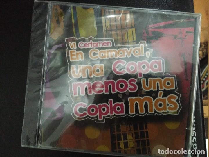 CDs de M&uacute;sica: carnaval de cadiz IV certamen en carnaval una copa menos una copla mas cd con precinto nueva