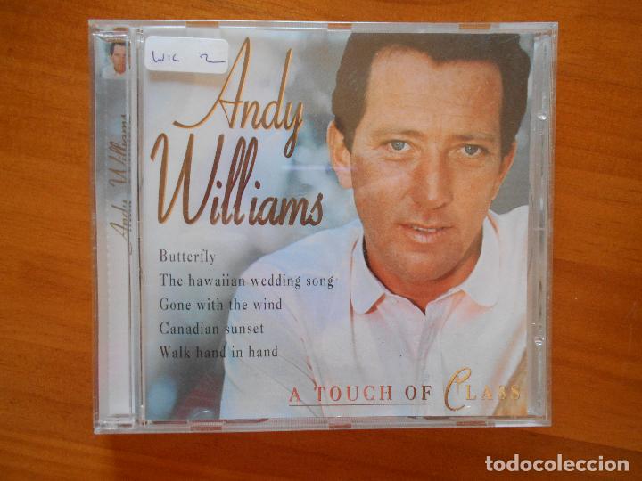 CDs de m&uacute;sica: CD ANDY WILLIAMS - A TOUCH OF CLASS (H6) - Foto 1