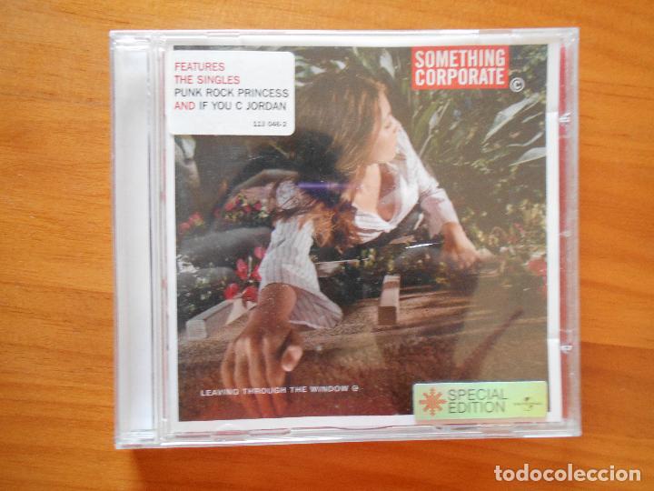 CDs de m&uacute;sica: CD SOMETHING CORPORATE - LEAVING THROUGH THE WINDOW (Y6) - Foto 1