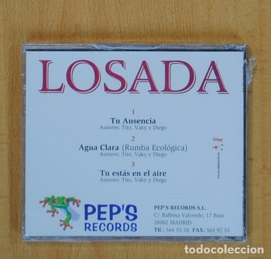 CDs de m&uacute;sica: LOSADA - MAXI CD - Foto 2