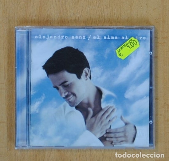 CDs de m&uacute;sica: ALEJANDRO SANZ - EL ALMA AL AIRE - CD - Foto 1