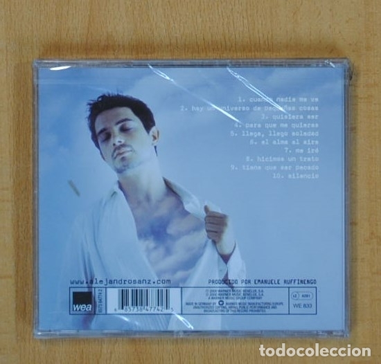 CDs de m&uacute;sica: ALEJANDRO SANZ - EL ALMA AL AIRE - CD - Foto 2
