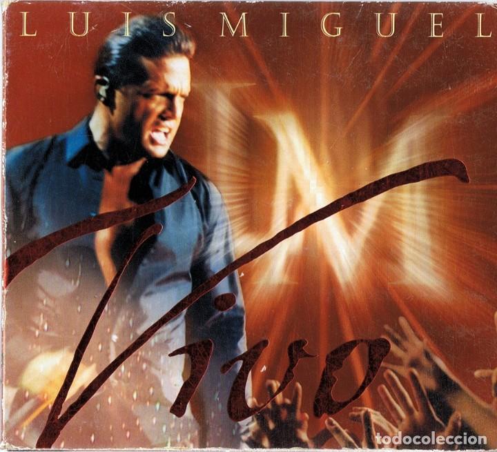 CDs de m&uacute;sica: LUIS MIGUEL &uml;VIVO&uml; (CD) - Foto 1