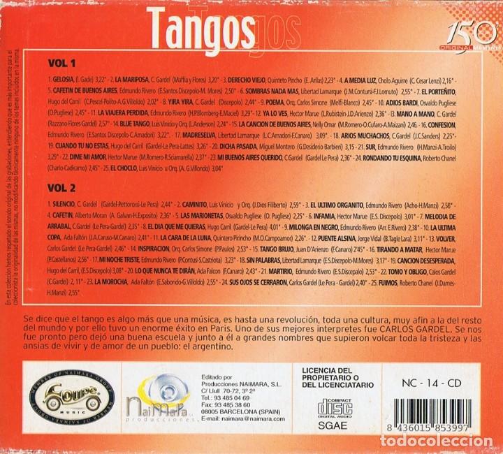 CDs de m&uacute;sica: TANGOS  ( 2 CD) - Foto 4