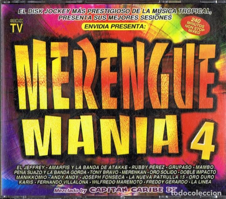 CDs de m&uacute;sica: MERENGUE MANIA 4   (4 CD) - Foto 1