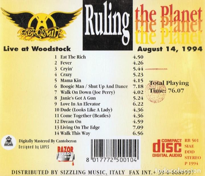 CDs de m&uacute;sica: AEROSMITH &uml;RULING THE PLANET&uml; (CD) - Foto 2