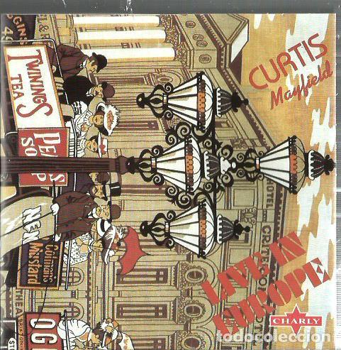 CDs de m&uacute;sica: CD CURTIS MAYFIELD : LIVE IN EUROPE - Foto 1