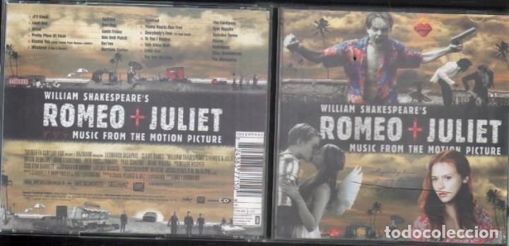 Music CDs: ROMEO + JULIET. MUSIC FROM THE MOTION PICTURE. WILLIAM SHAKESPEARES. CD-1430