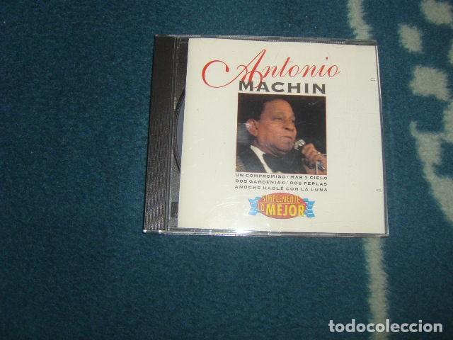 CDs de m&uacute;sica: CD ANTONIO MACHIN , SIMPLEMENTE LO MEJOR , UNICO EN TODOCOLECCION - Foto 1