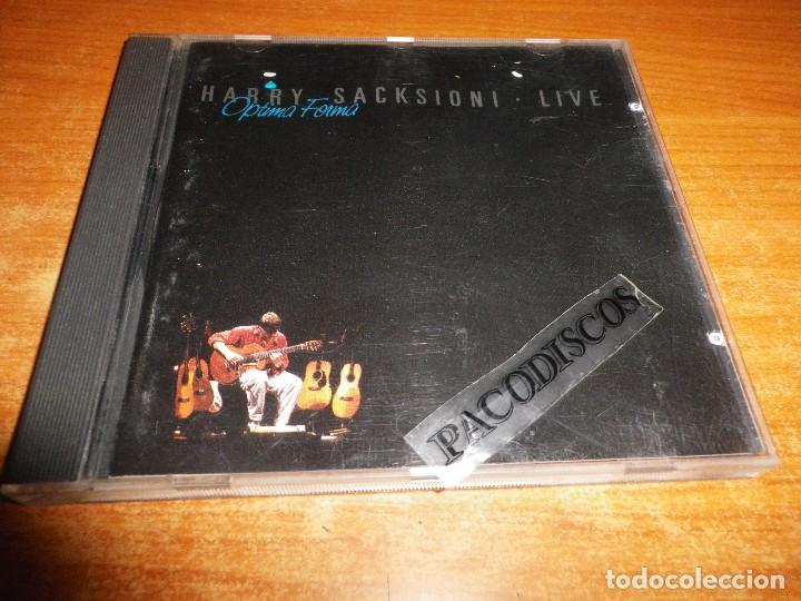 CD di Musica: HARRY SACKSIONI Optima forma LIVE CD ALBUM DEL A&Ntilde;O 1987 WEST GERMANY CONTIENE 16 TEMAS