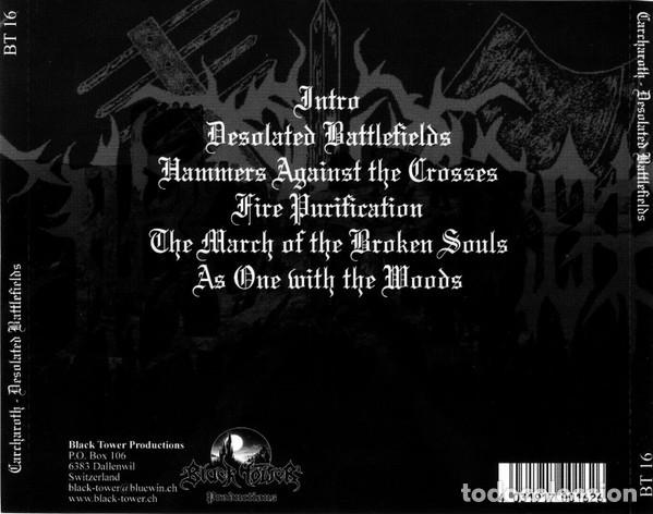CDs de m&uacute;sica: Carcharoth &lrm;-- Desolated Battlefields -BLACK METAL PAGAN - Foto 2