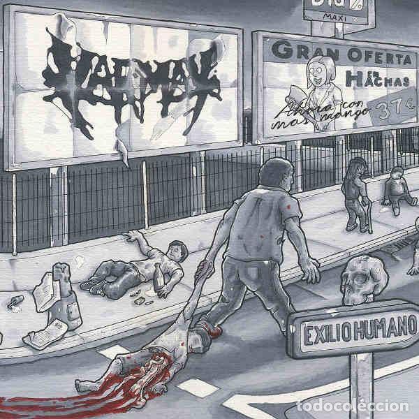 CDs de m&uacute;sica: Karmak &lrm;- Exilio Humano -grind core - Foto 1