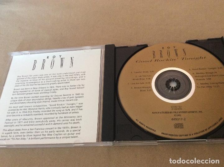 CDs de m&uacute;sica: ROY BROWN. Good rockin tonight. - Foto 3