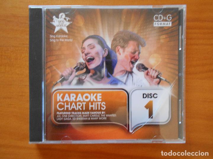 CDs de m&uacute;sica: CD KARAOKE CHART HITS - DISC 1 (S8) - Foto 1