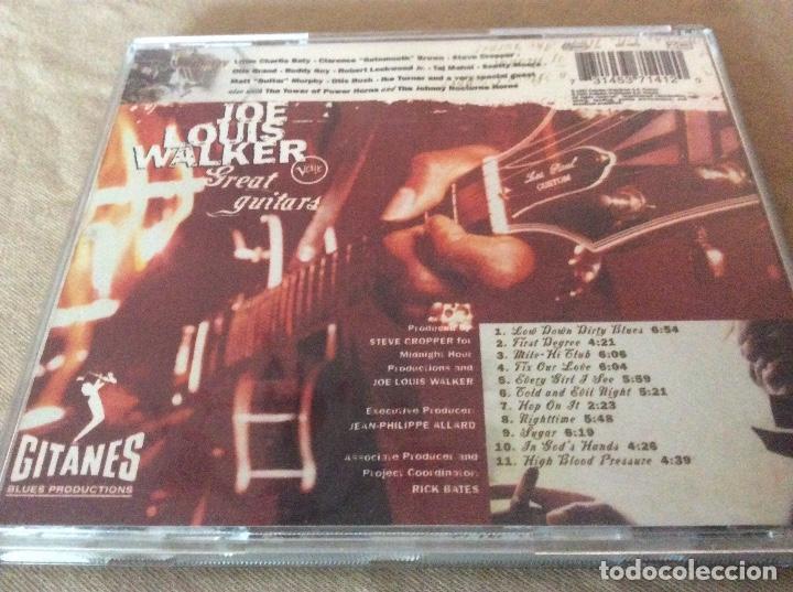 CDs de m&uacute;sica: Joe Louis Walker - Great Guitars. - Foto 2