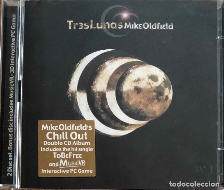 CDs de m&uacute;sica: MIKE OLDFIELD, TRASLUNAS. DOBLE CD, 2 DISCOS + INTERACTIVE PC GAME - Foto 1