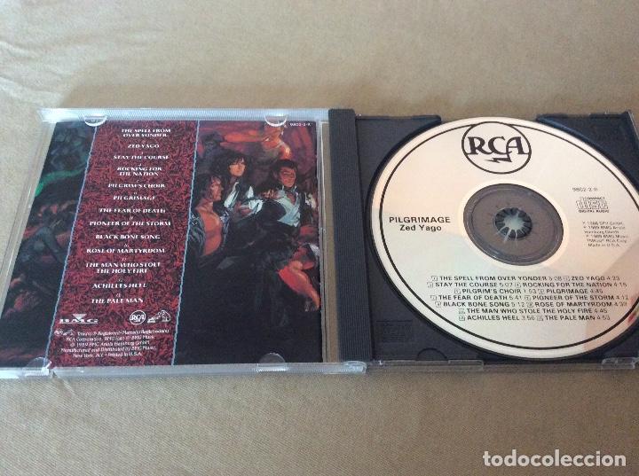 CDs de m&uacute;sica: Zed Yago ?&ndash; Pilgrimage. 1989. - Foto 3
