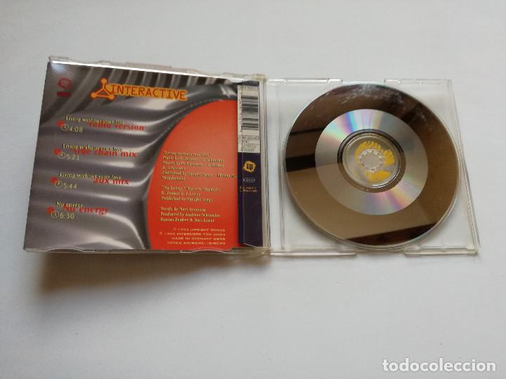 CDs de m&uacute;sica: CD MAXI - INTERACTIVE - LIVING WITHOUT YOUR LOVE - 1995 - Foto 2