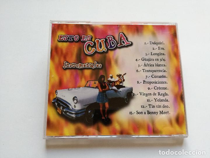 CDs de m&uacute;sica: CD - ESTO ES CUBA - INSTRUMENTALES - 2000 - Foto 3