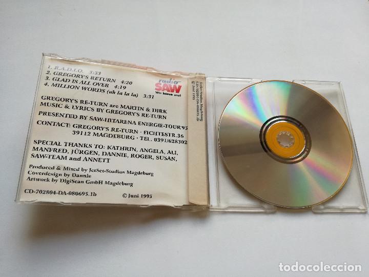 CDs de m&uacute;sica: CD MAXI - Gregorys RE-TURN ?&ndash; More Than Gold - 1995 - Foto 2