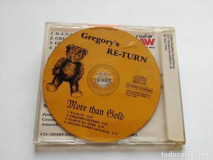 CDs de m&uacute;sica: CD MAXI - Gregorys RE-TURN ?&ndash; More Than Gold - 1995 - Foto 3