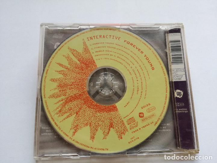 CDs de m&uacute;sica: CD MAXI - INTERACTIVE - FOREVER YOUNG - 1994 - Foto 3