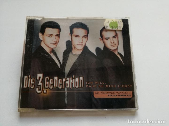 CDs de m&uacute;sica: CD MAXI - DIE 3. GENERATION - ICH WILL, DASS DU MICH LIEBST - 2000 - Foto 1