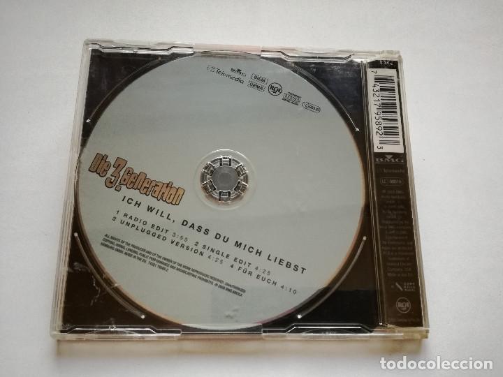 CDs de m&uacute;sica: CD MAXI - DIE 3. GENERATION - ICH WILL, DASS DU MICH LIEBST - 2000 - Foto 3