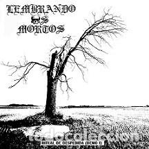 CD de M&uacute;sica: Lembrando Os Mortos &lrm;- Ritual De Despedida -BLACK METAL