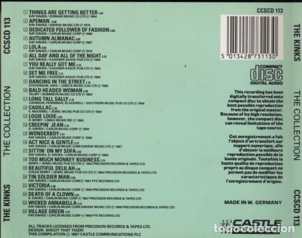 CDs de m&uacute;sica: The Kinks - The Collection - CD - Foto 2