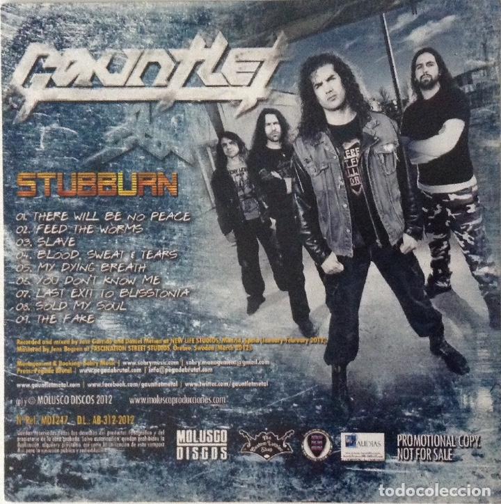 CDs de m&uacute;sica: GAUNTLET CD completo versi&oacute;n PROMO STUBBURN - Foto 3