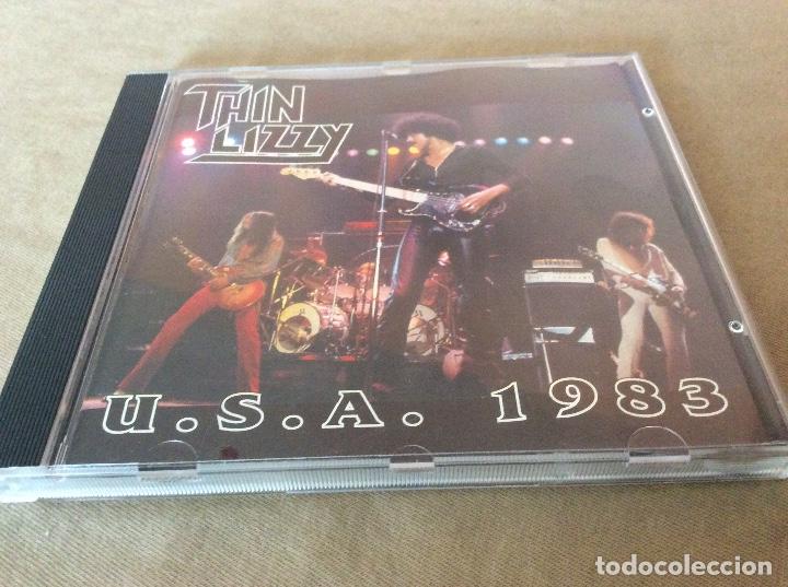 CDs de m&uacute;sica: Thin Lizzy ?&ndash; U.S.A. 1983. Unofficial. - Foto 1