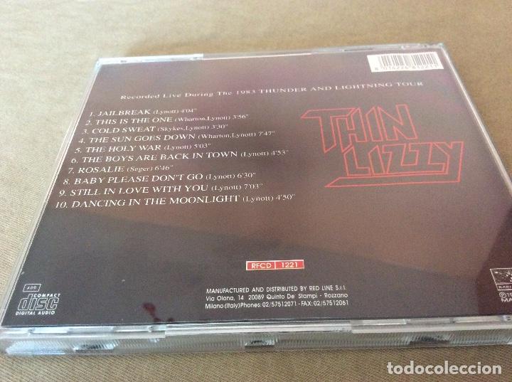 CDs de m&uacute;sica: Thin Lizzy ?&ndash; U.S.A. 1983. Unofficial. - Foto 2