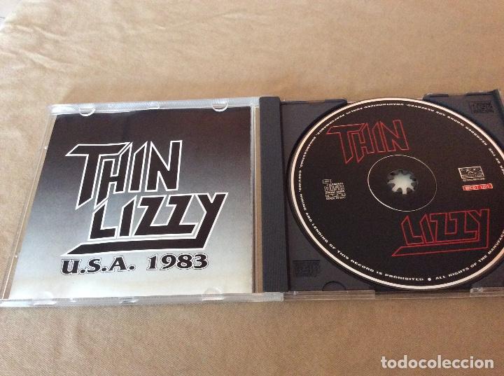CDs de m&uacute;sica: Thin Lizzy ?&ndash; U.S.A. 1983. Unofficial. - Foto 3