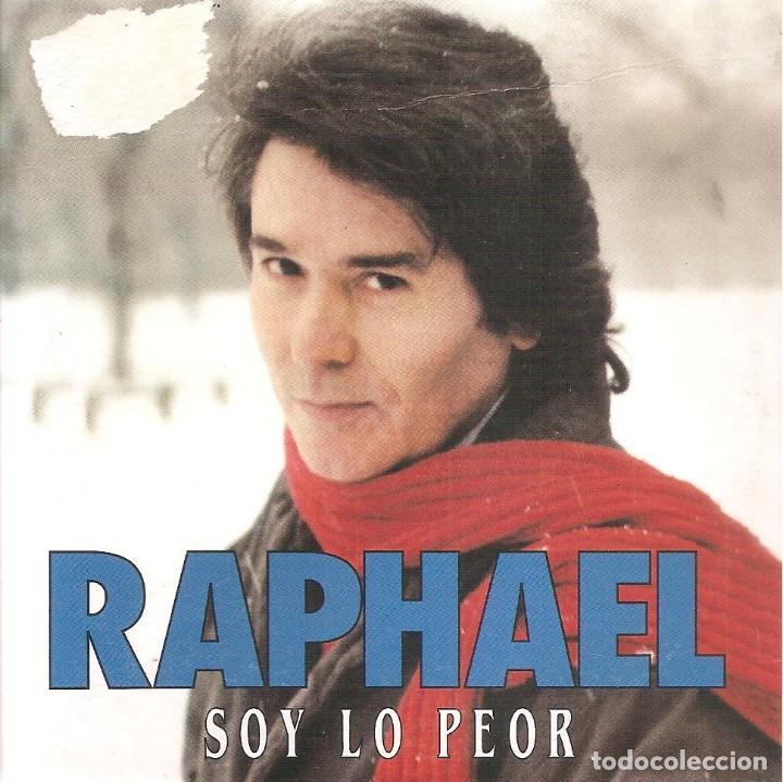 CDs de m&uacute;sica: RAPHAEL - SOY LO PEOR CD SINGLE 1 TEMA 1995 - Foto 1