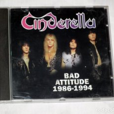 CDs de Música: CD CINDERELLA - BAD ATTITUDE. Lote 46010157