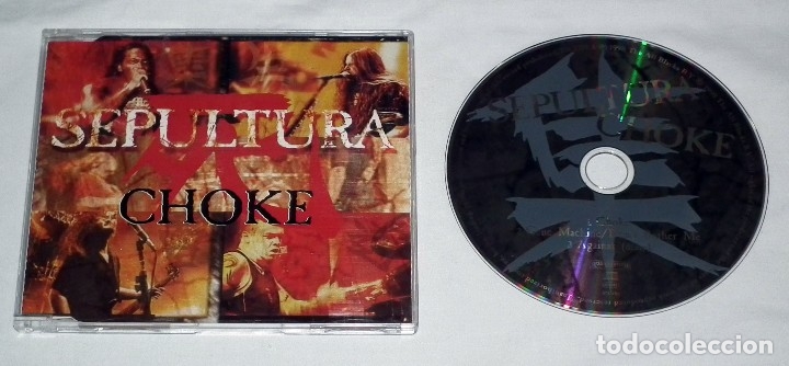 CDs de m&uacute;sica: MAXI CD SEPULTURA - CHOKE - Foto 2