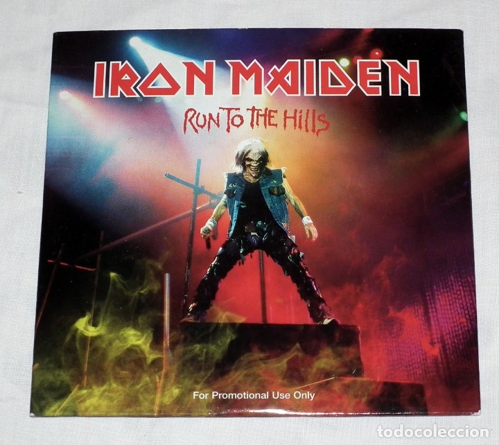 CDs de m&uacute;sica: CD IRON MAIDEN - RUN TO THE HILLS - Foto 1