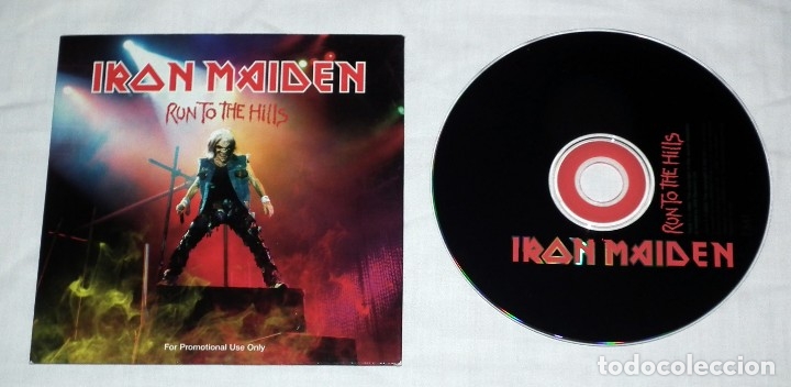 CDs de m&uacute;sica: CD IRON MAIDEN - RUN TO THE HILLS - Foto 2