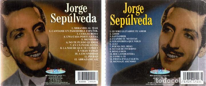 CDs de m&uacute;sica: JORGE SEP&Uacute;LVEDA  ( CD 1 y CD 2) - Foto 2