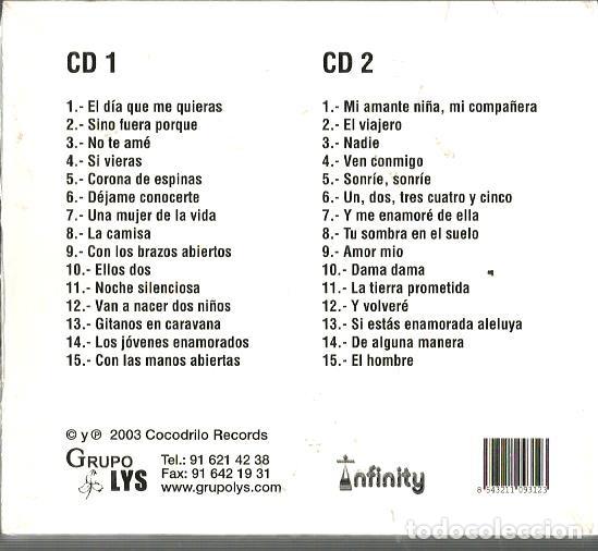 CDs de m&uacute;sica: DOBLE CD RAPHAEL : ANTOLOGIA ( 30 CANCIONES ) - Foto 2