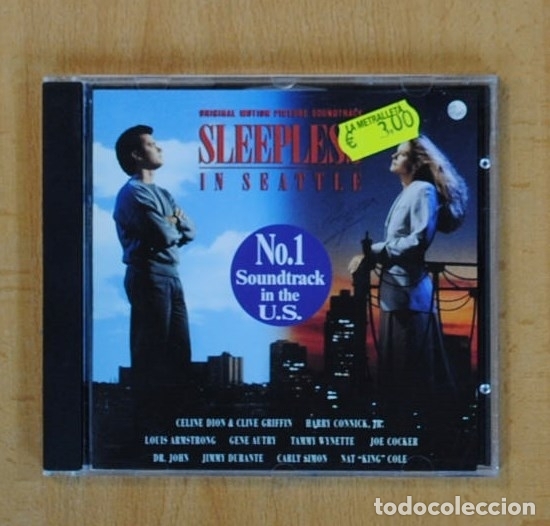 CDs de m&uacute;sica: SLEEPLESS IN SEATTLE - B.S.O. - CD - Foto 1