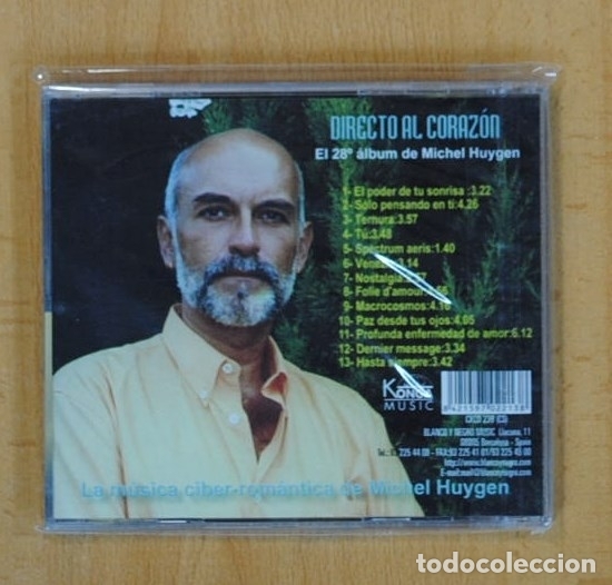 CDs de m&uacute;sica: MICHAEL HUYGEN - DIRECTO AL CORAZON - CD - Foto 2
