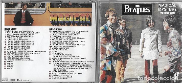 CDs de m&uacute;sica: BEATLES, THE: MAGICAL MYSTERY SESSIONS. DOBLE CD CON 42 VARIANTES IN&Eacute;DITAS DE TEMAS OFICIALES