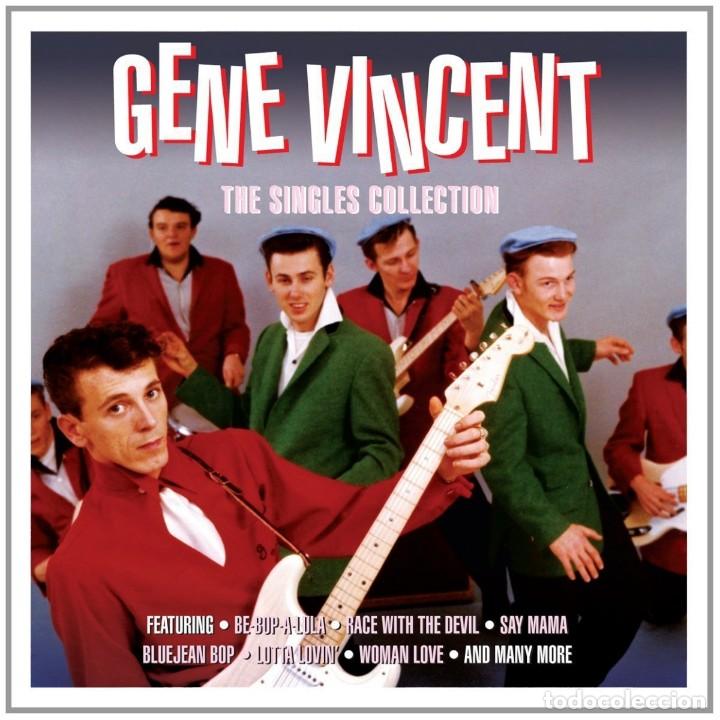 CDs de m&uacute;sica: GENE VINCENT * 3CD * The Singles Collection * LTD DIGIPACK * PRECINTADO - Foto 1