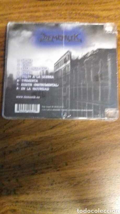 CDs de m&uacute;sica: Demonic. Las cenizas de la tierra. - Foto 2