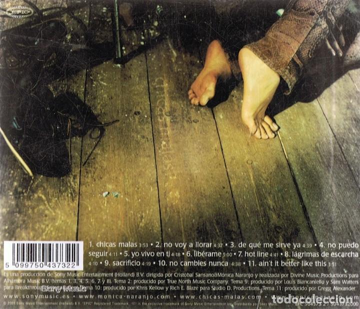 CDs de m&uacute;sica: M&Oacute;NICA NARANJO &uml;CHICAS MALAS&uml;  (CD) - Foto 2