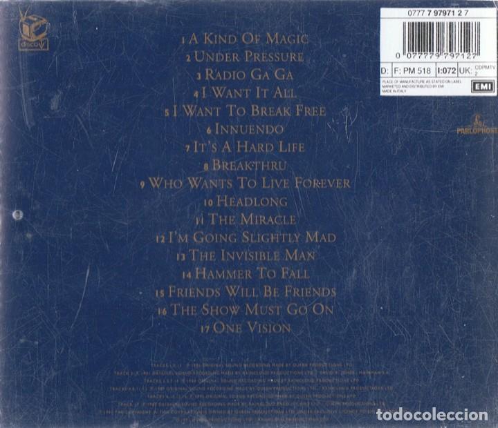 CDs de m&uacute;sica: QUEEN GREATEST HITS II (CD) - Foto 2